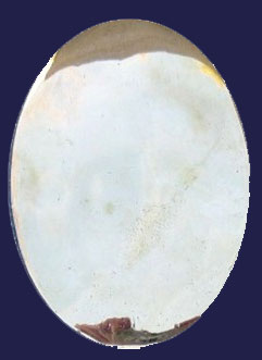 British, Oval Belt Plate (plain) - Click Image to Close