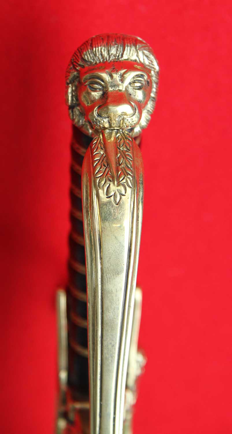 French, Chasseur-a-Cheval Officer's Sabre - Click Image to Close