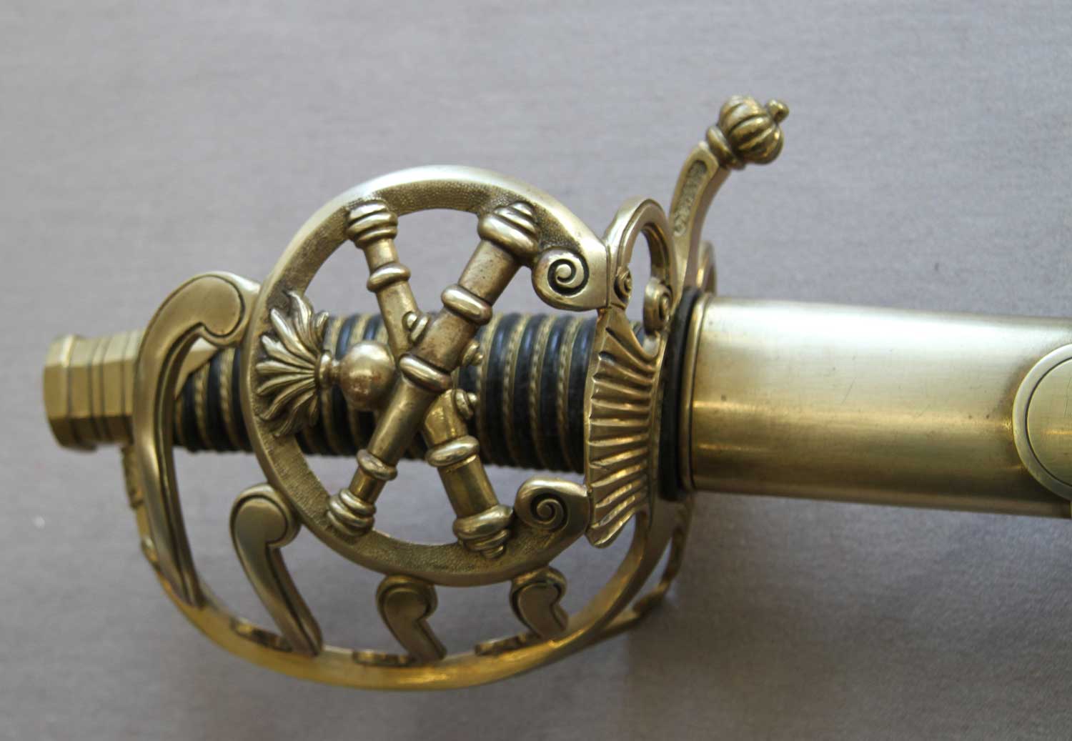 French, Artillery Senior Officer's Sword - Click Image to Close