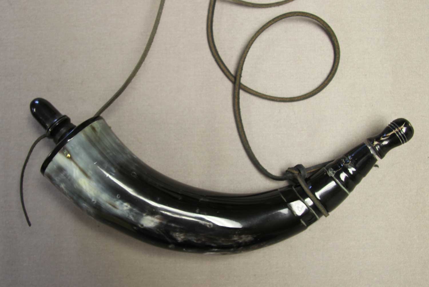 Powder Horn, horn stopper - Click Image to Close