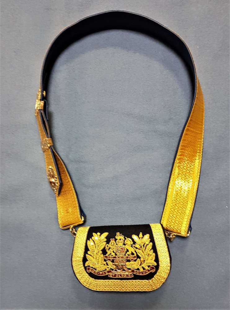 British, Royal Artillery Pouch and Belt, 1864