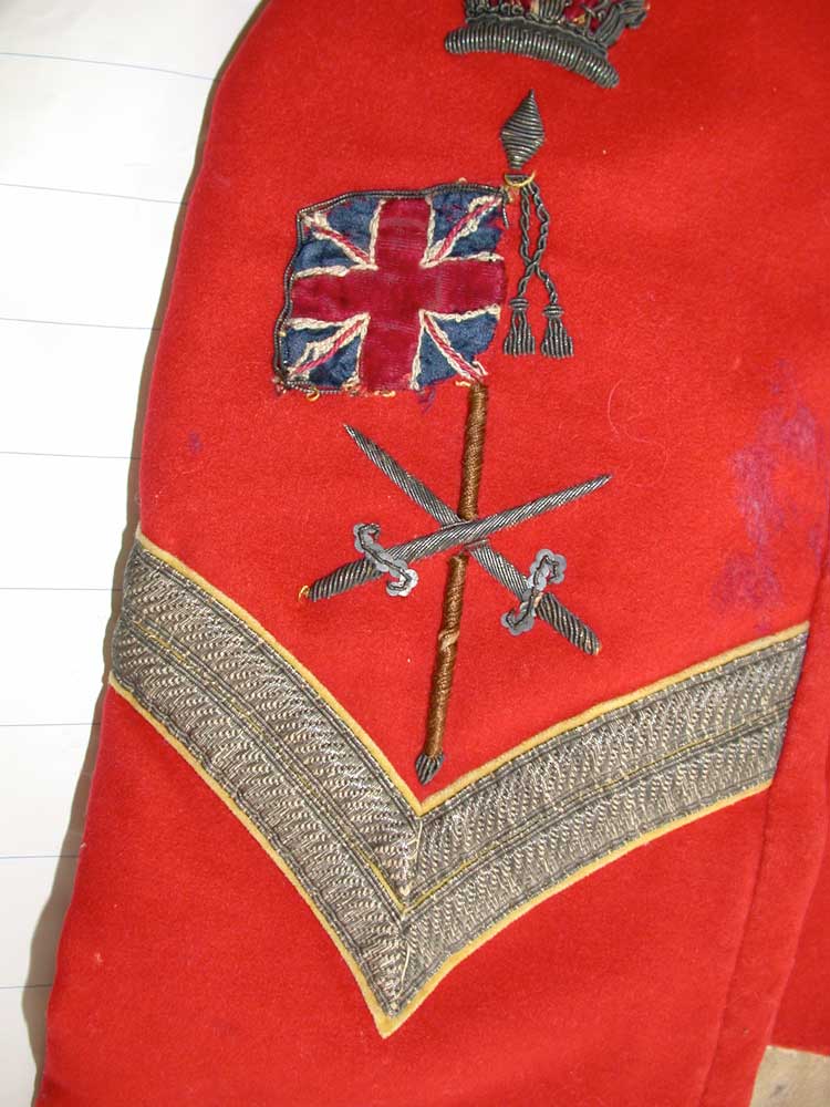British, 10th Regiment of Foot, Colour Sergeant