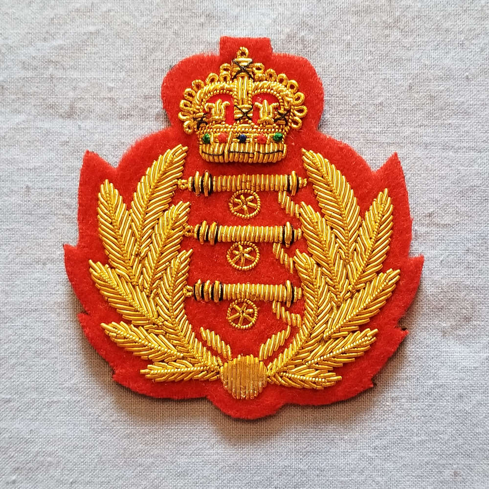 British, Royal Artillery Turnback Ornament