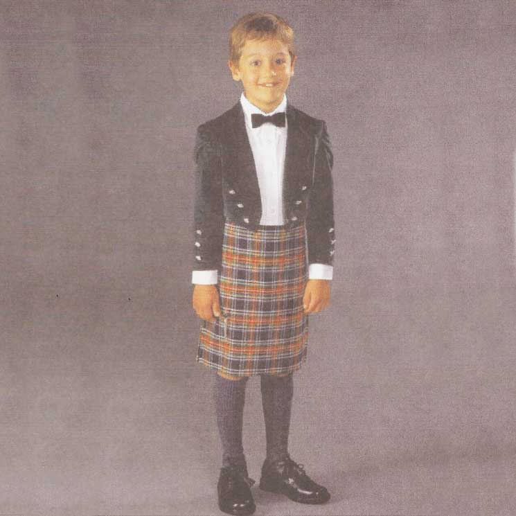 Boy’s Scottish Kilt and Jacket