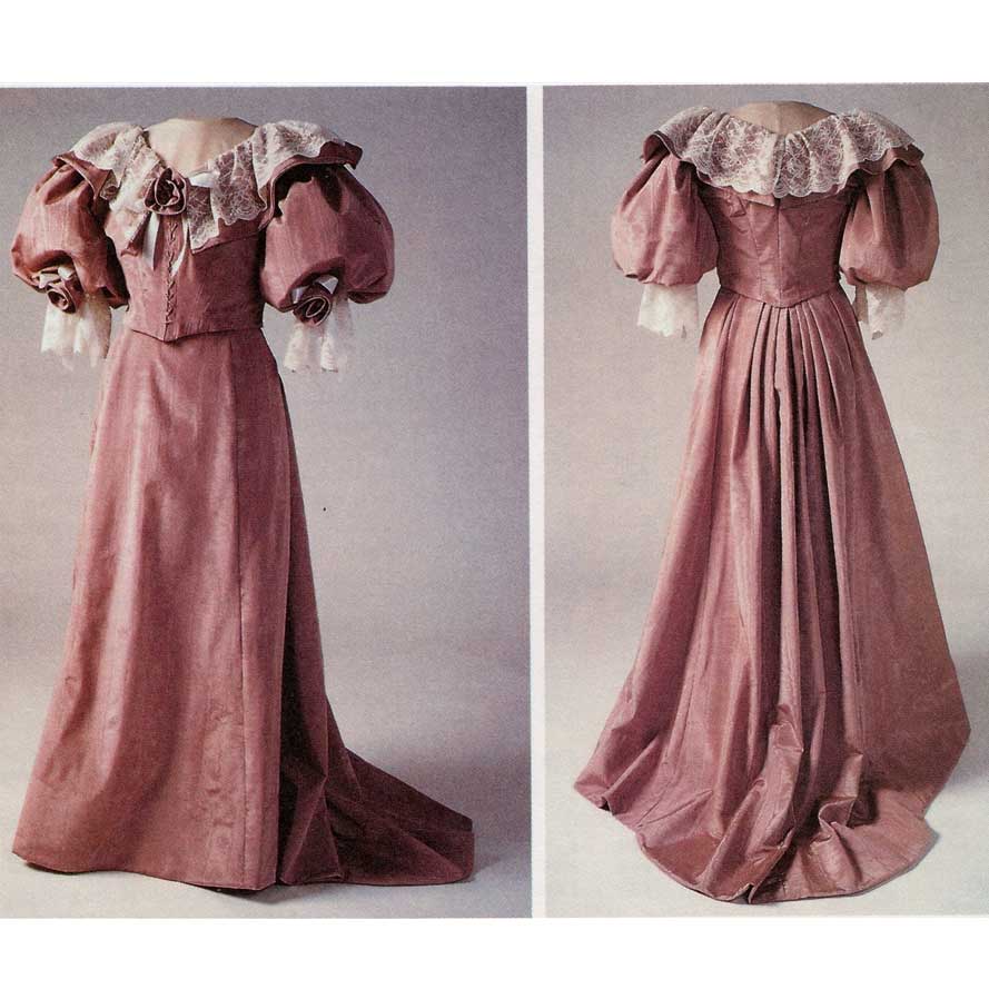 1890s Five Gore Skirt
