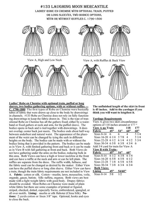 Ladies' Robe en Chemise - Click Image to Close