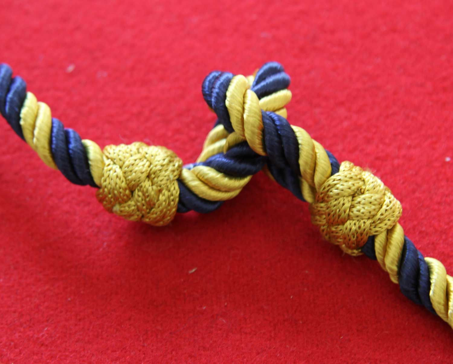 Blue and Gold Cord