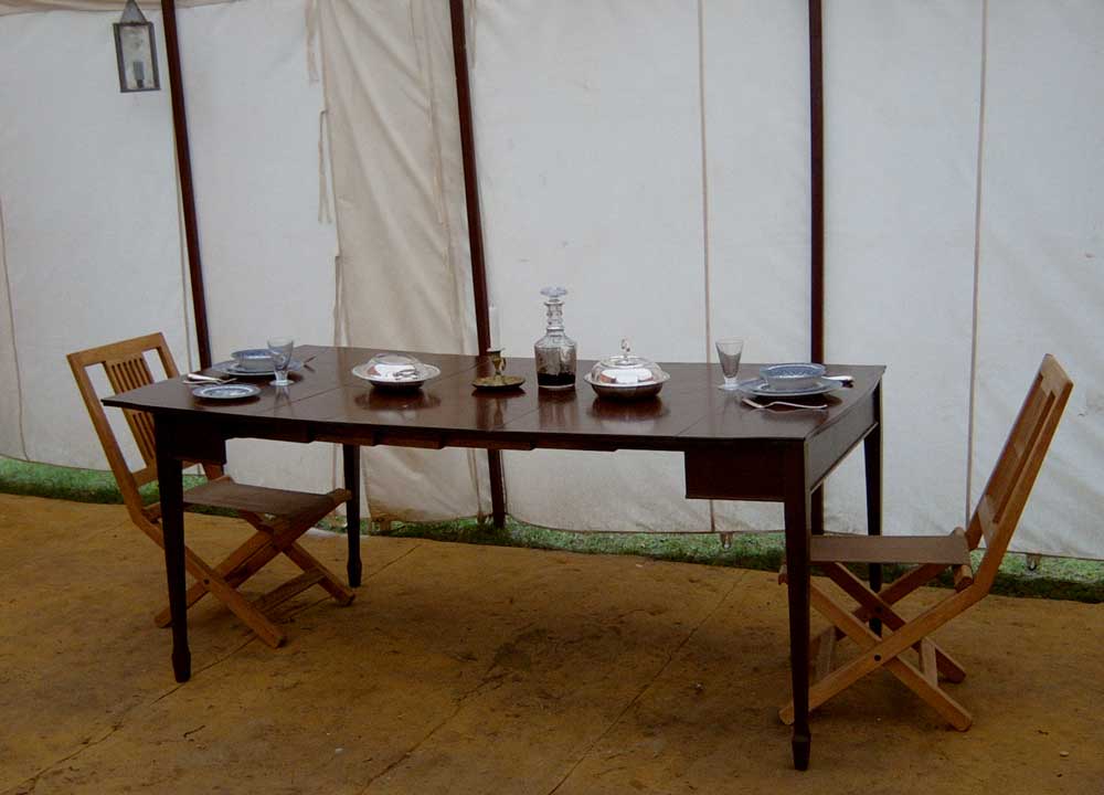 Campaign Dining Table