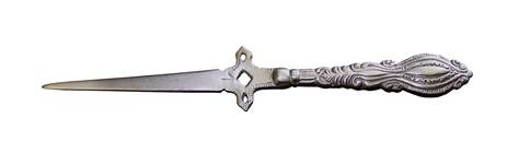 Letter Opener, Pewter - Click Image to Close