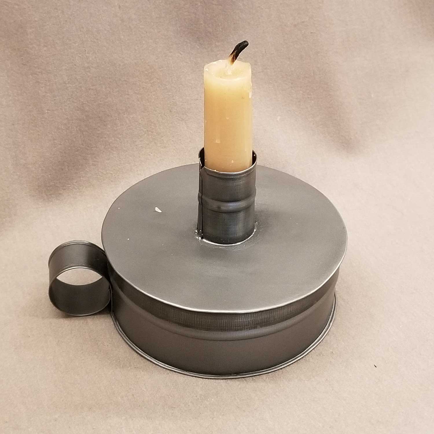 Tinder Box Candle Holder - Click Image to Close
