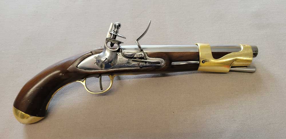French, 1766 Cavalry Pistol - Click Image to Close