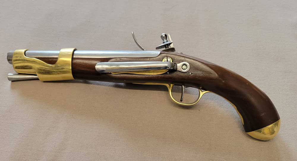 French, 1766 Cavalry Pistol - Click Image to Close