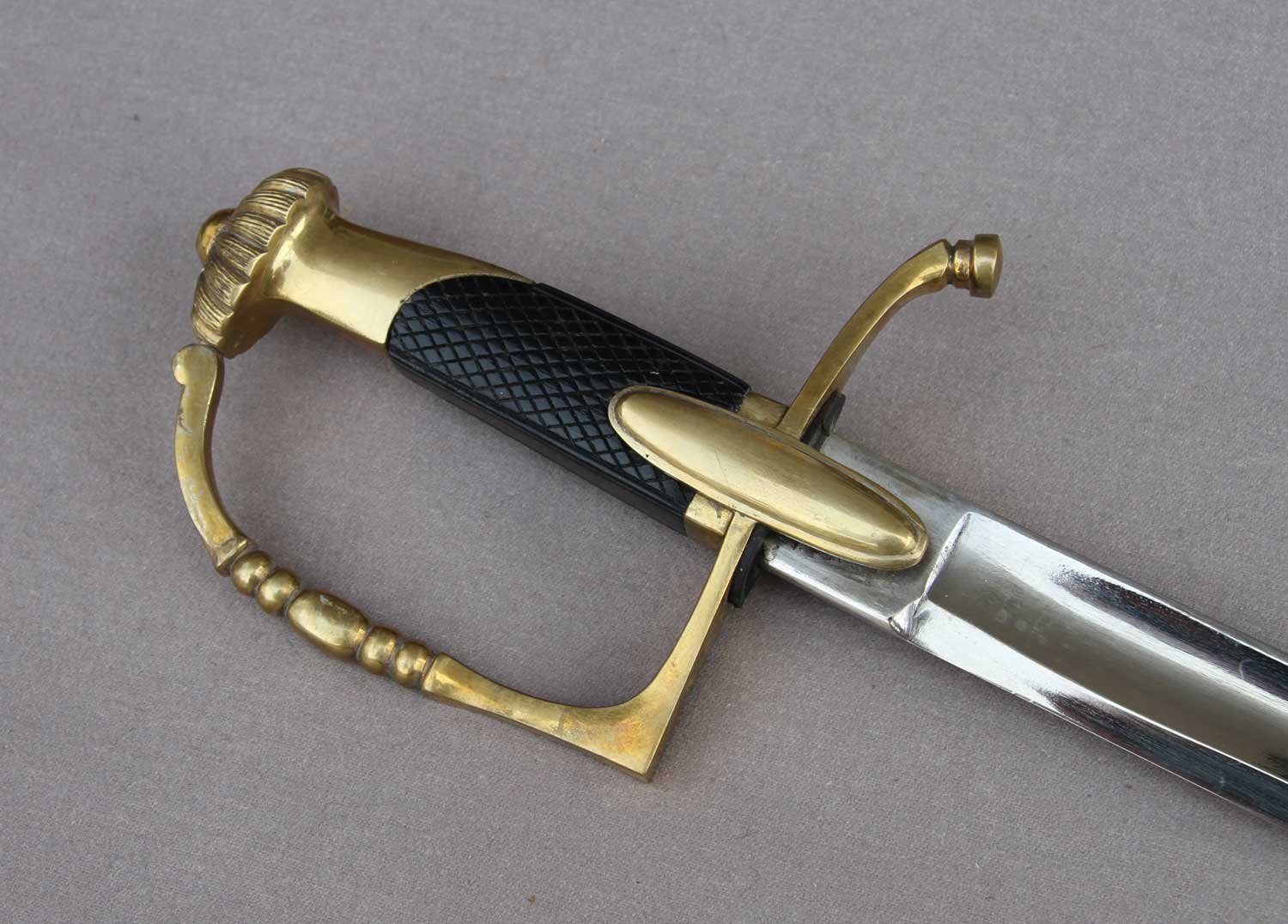French, Infantry, Officer's Sabre - Click Image to Close