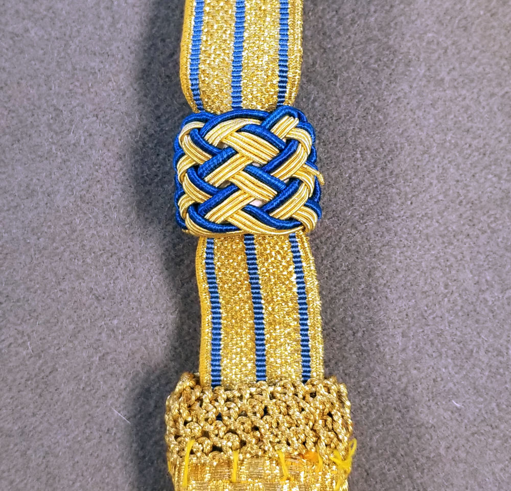 British Royal Navy, Captain & Lieutentant Sword Knot - Click Image to Close