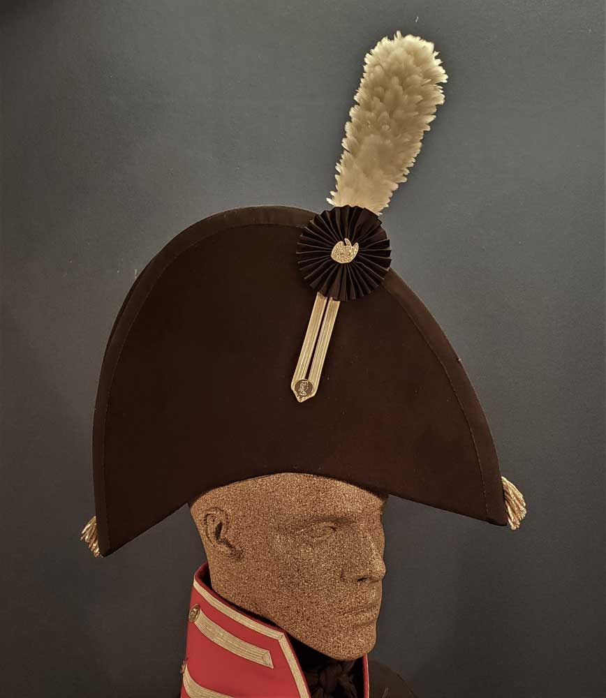 1804 American Infantry Officer's Chapeau Bras, This is the …