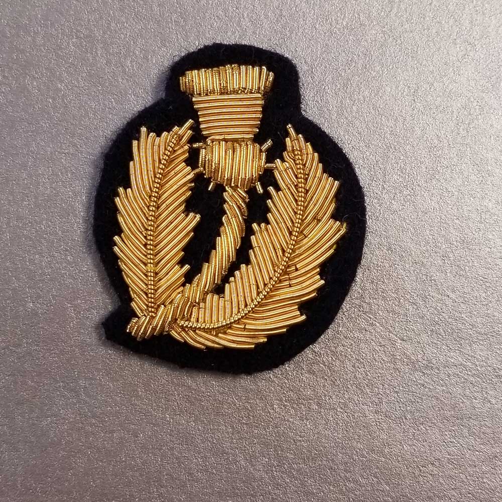 Scottish, Thistle Badge - Click Image to Close