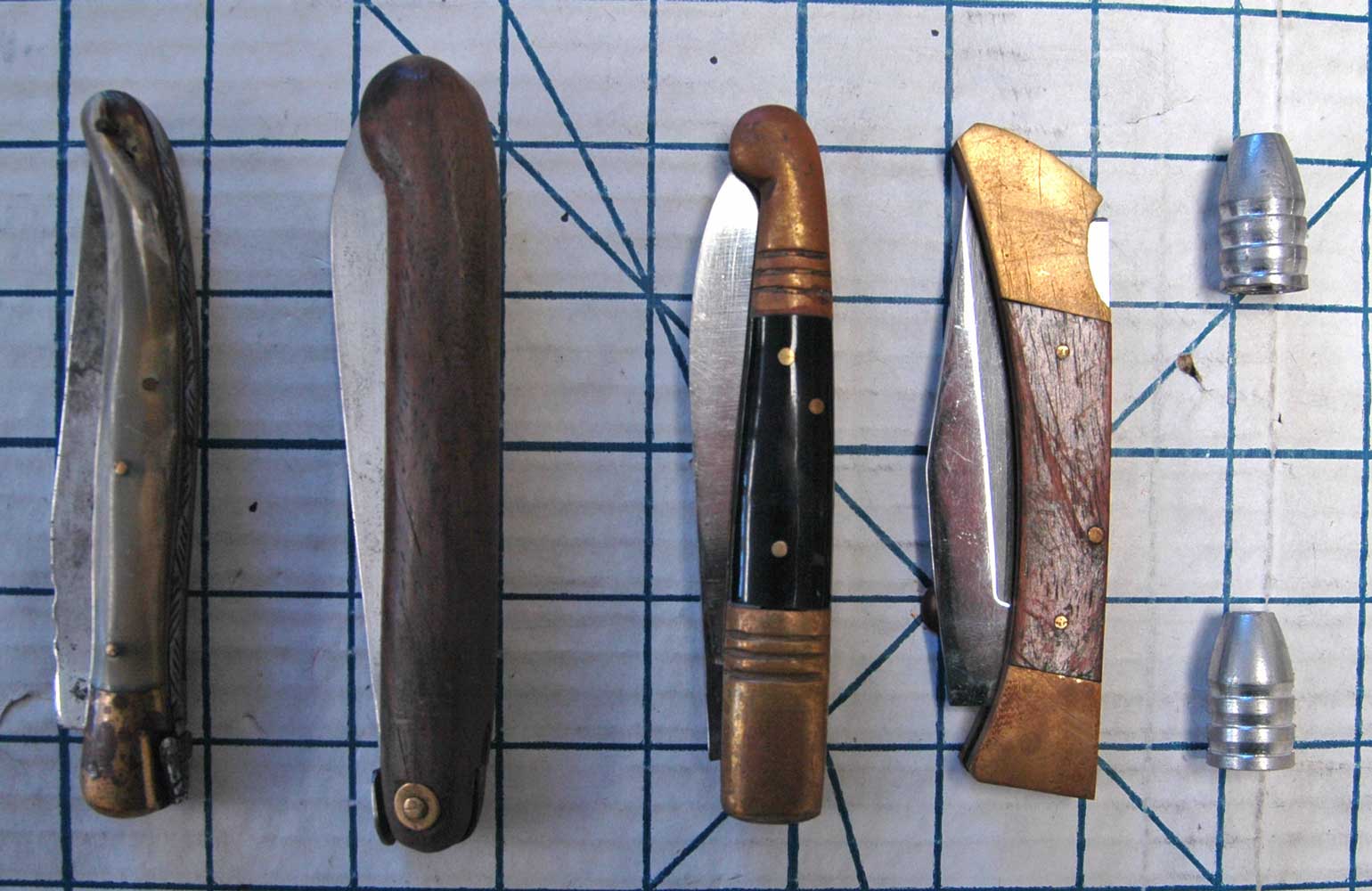 Various Pocket Knives - Click Image to Close