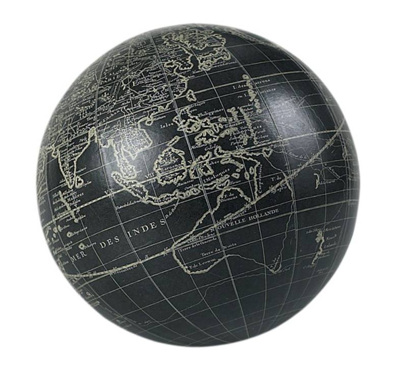 Globe, Black - Click Image to Close