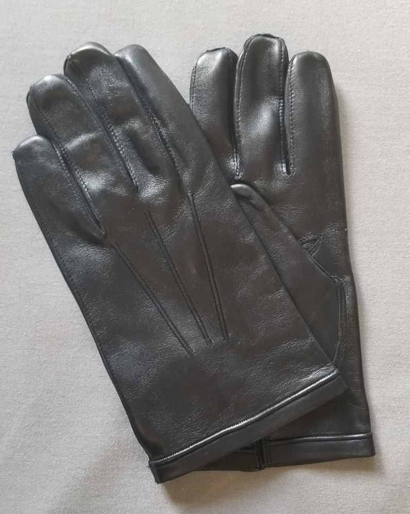 Gloves, Italian Lambskin, Black - Click Image to Close